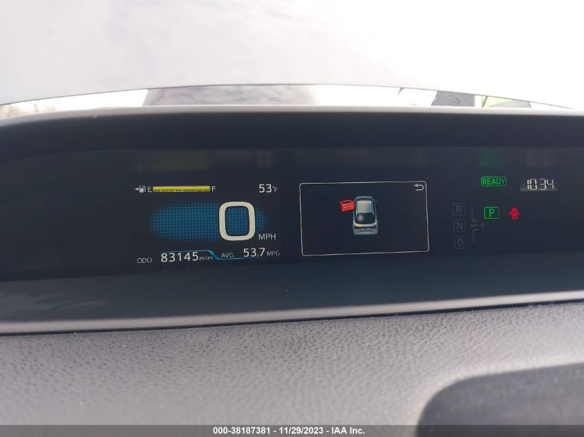 2020 TOYOTA PRIUS L/LE/XLE/LIMITED - JTDKARFU6L3109795