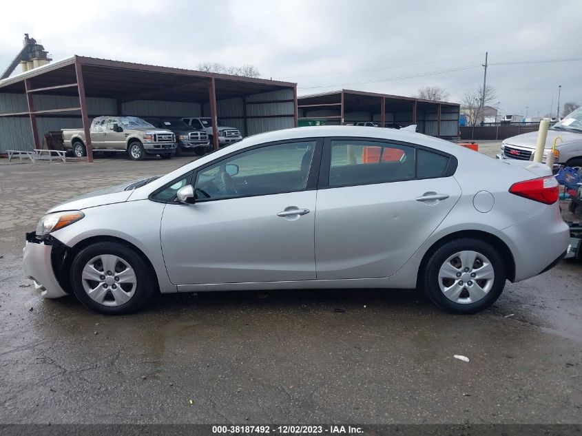 2014 KIA FORTE LX - KNAFK4A6XE5184868