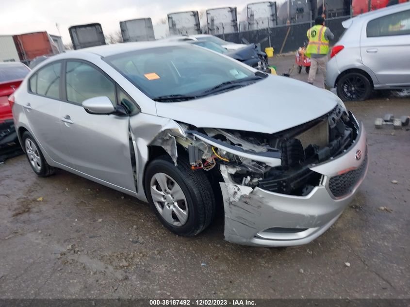 2014 KIA FORTE LX - KNAFK4A6XE5184868