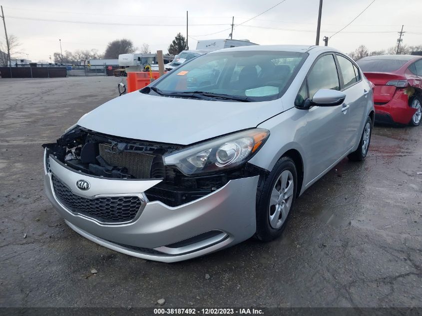 2014 KIA FORTE LX - KNAFK4A6XE5184868