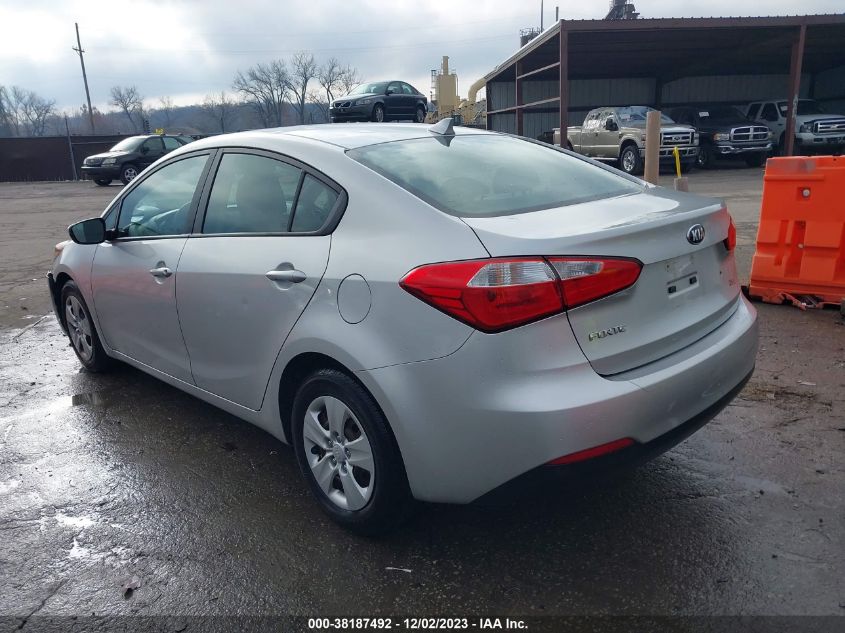 2014 KIA FORTE LX - KNAFK4A6XE5184868