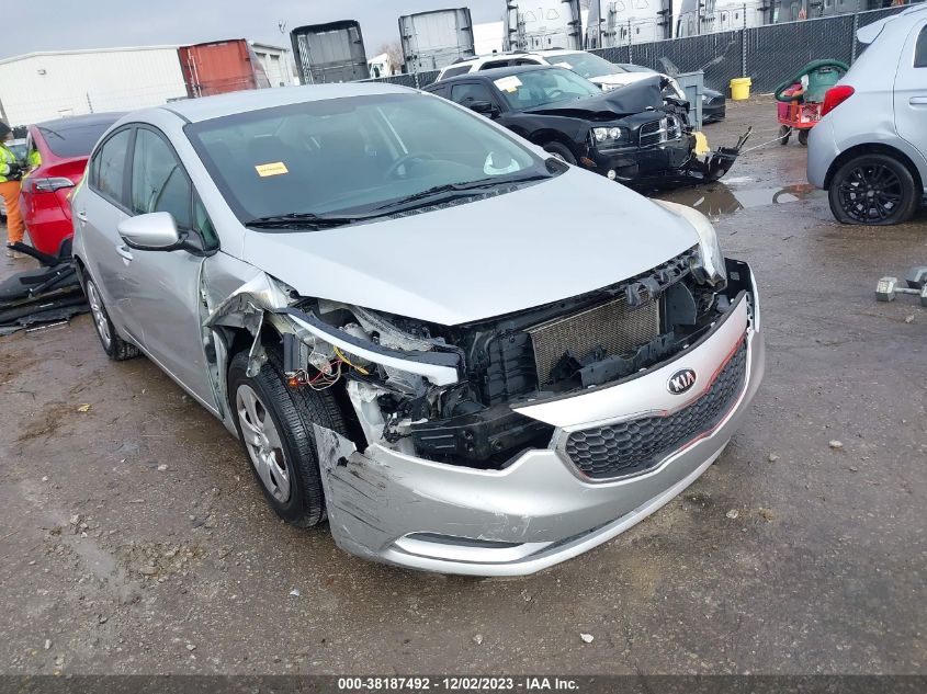 2014 KIA FORTE LX - KNAFK4A6XE5184868