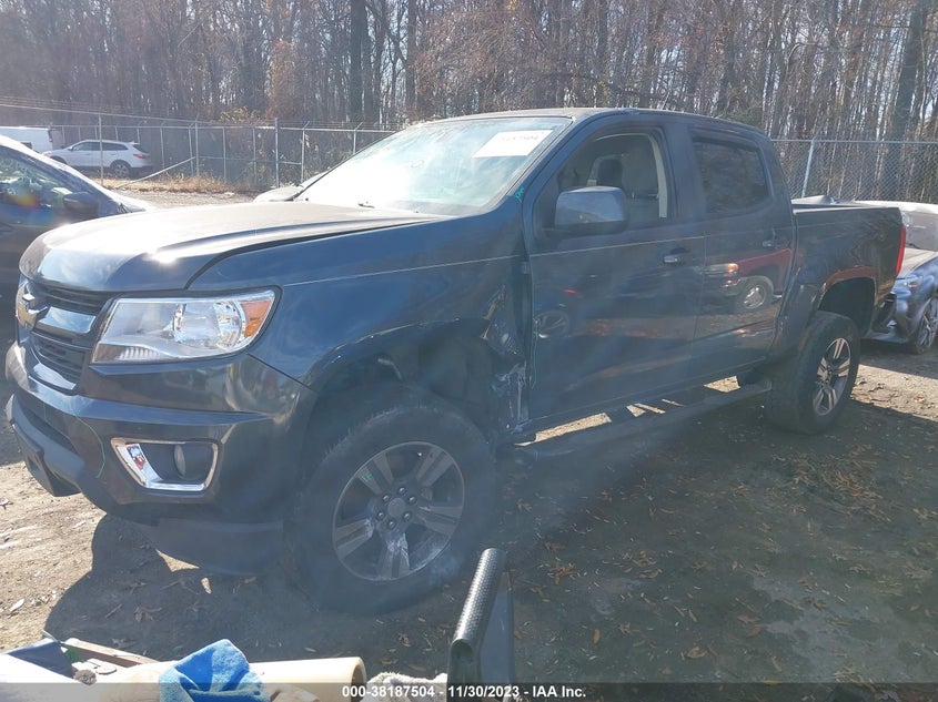 VIN 1GCGSBEN7H1241553 2017 CHEVROLET COLORADO