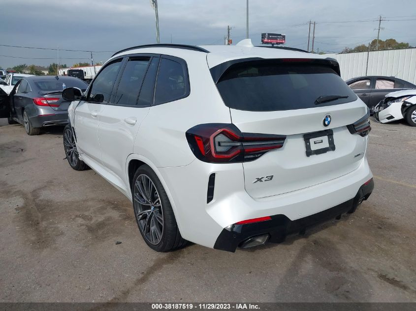 2023 BMW X3 XDRIVE30I - 5UX53DP08P9N51646