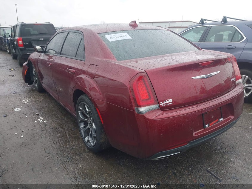 VIN 2C3CCABG0JH130222 2018 CHRYSLER 300 S