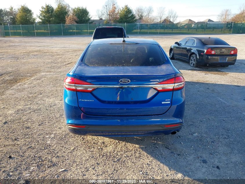 2017 FORD FUSION SE - 3FA6P0HD1HR272782