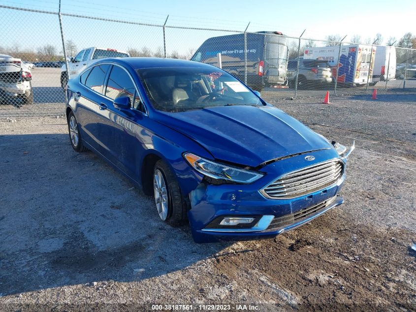 2017 FORD FUSION SE - 3FA6P0HD1HR272782