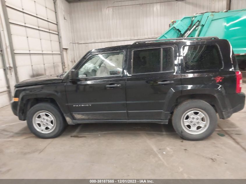 2015 JEEP PATRIOT SPORT - 1C4NJRBB6FD248924