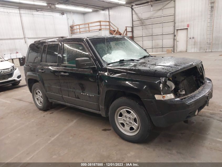 2015 JEEP PATRIOT SPORT - 1C4NJRBB6FD248924