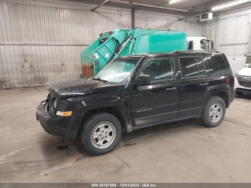 2015 JEEP PATRIOT SPORT - 1C4NJRBB6FD248924
