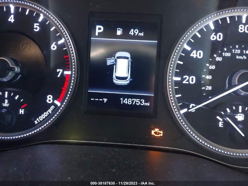 2019 HYUNDAI SANTA FE SE - 5NMS2CAD0KH092168