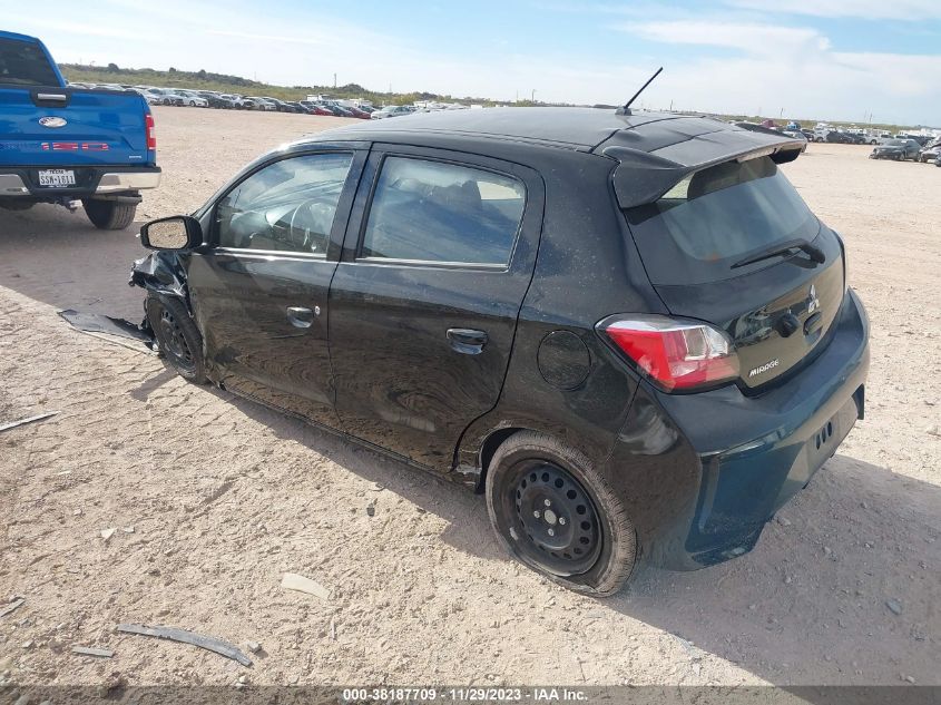 2021 MITSUBISHI MIRAGE ES/LE/CARBONITE EDITION - ML32AUHJ8MH006665