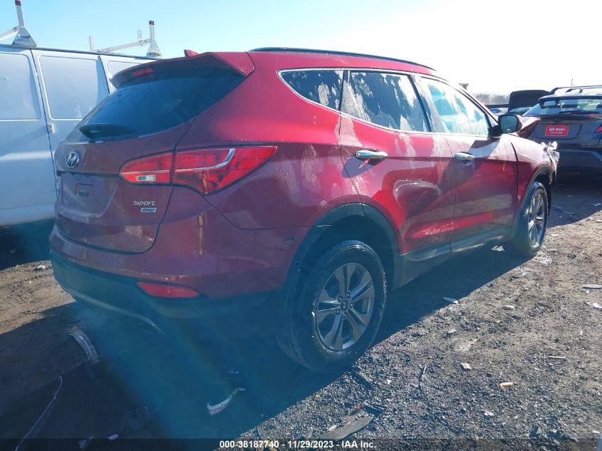 2016 HYUNDAI SANTA FE SPORT 2.4L - 5XYZUDLB4GG356939