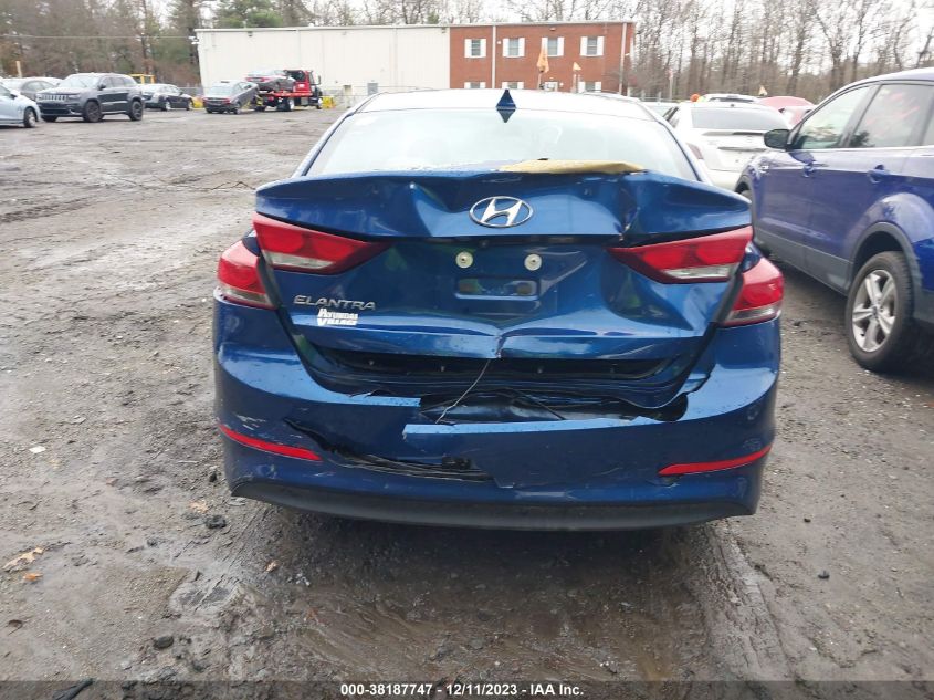 2018 HYUNDAI ELANTRA SEL/VALUE/LIMITED - 5NPD84LFXJH305091