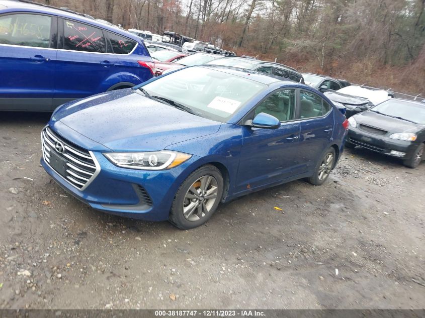 2018 HYUNDAI ELANTRA SEL/VALUE/LIMITED - 5NPD84LFXJH305091