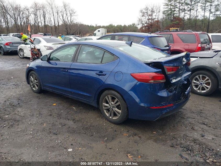 2018 HYUNDAI ELANTRA SEL/VALUE/LIMITED - 5NPD84LFXJH305091