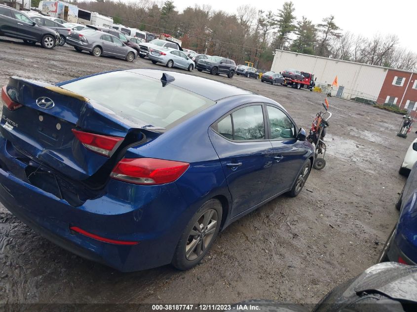 2018 HYUNDAI ELANTRA SEL/VALUE/LIMITED - 5NPD84LFXJH305091