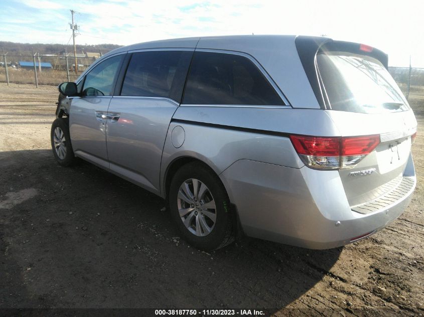 VIN 5FNRL5H68FB065998 2015 HONDA ODYSSEY no.3