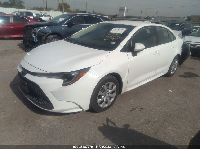 VIN JTDEPRAE8LJ095874 2020 TOYOTA COROLLA LE