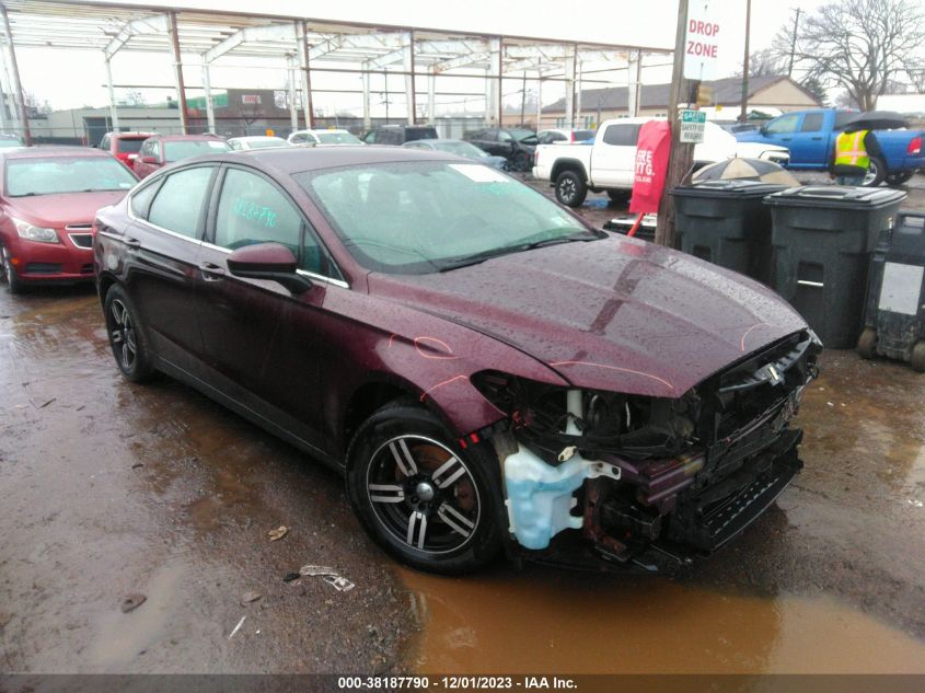 2013 FORD FUSION S - 3FA6P0G70DR383524