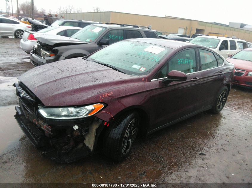 2013 FORD FUSION S - 3FA6P0G70DR383524