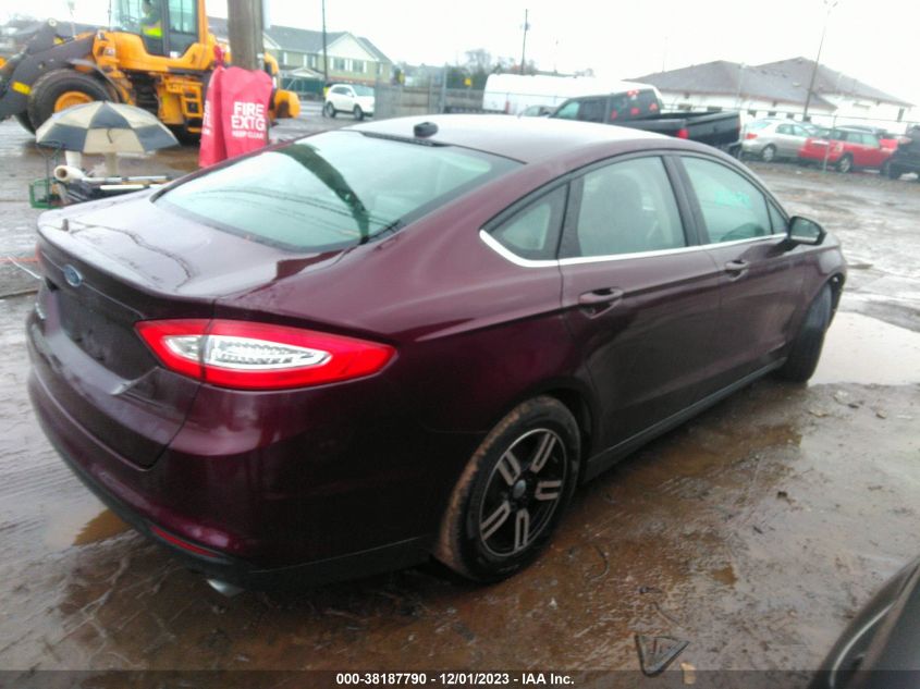 2013 FORD FUSION S - 3FA6P0G70DR383524