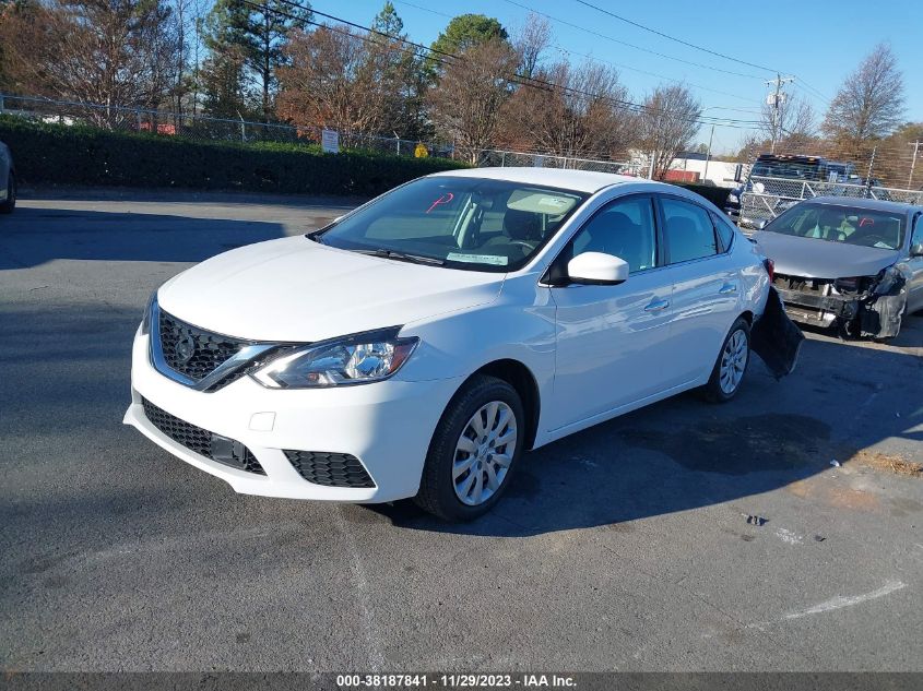 VIN 3N1AB7AP5KY251272 2019 NISSAN SENTRA S/SV/SR/SL