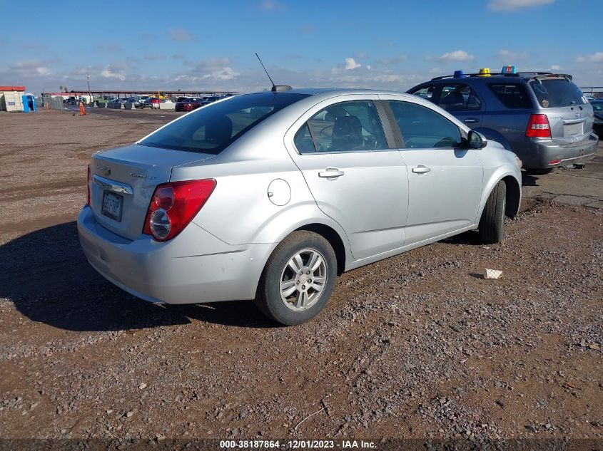 2015 CHEVROLET SONIC LT AUTO - 1G1JC5SH6F4187069