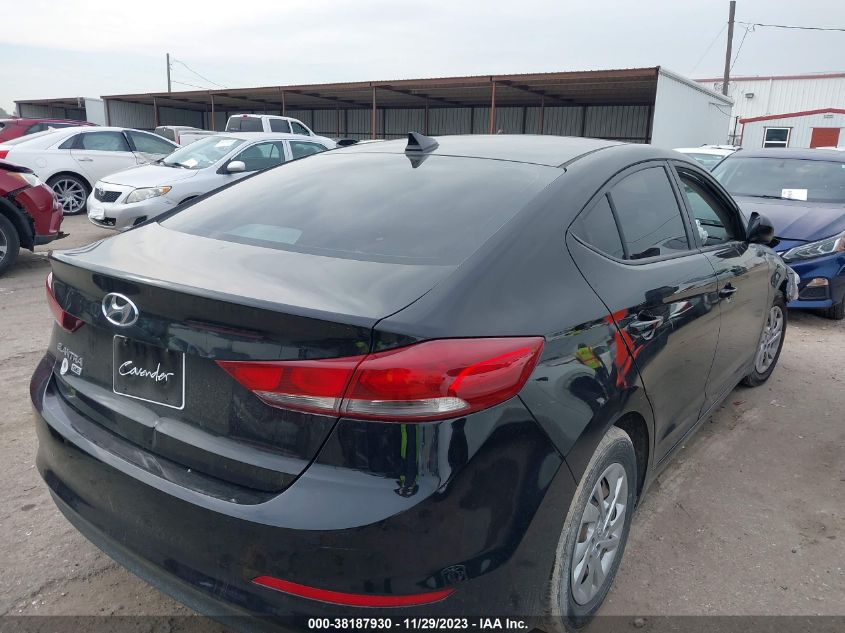 2017 HYUNDAI ELANTRA SE - KMHD74LF8HU326844