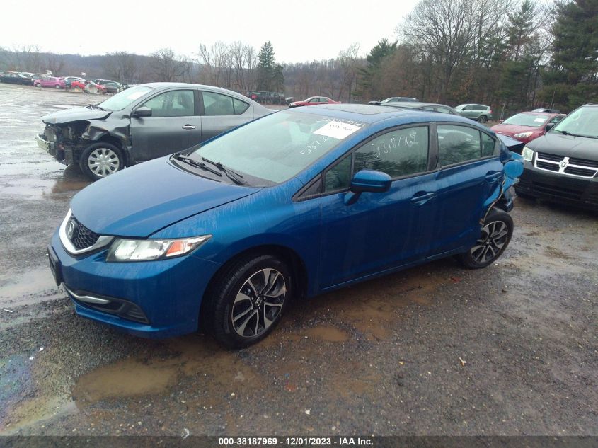 2014 HONDA CIVIC EX - 2HGFB2F87EH537286