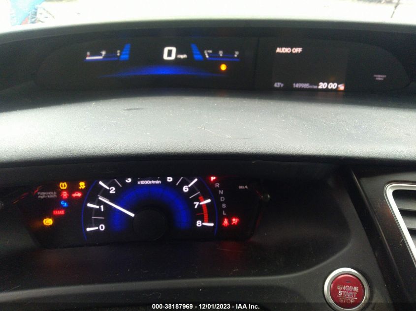 2014 HONDA CIVIC EX - 2HGFB2F87EH537286