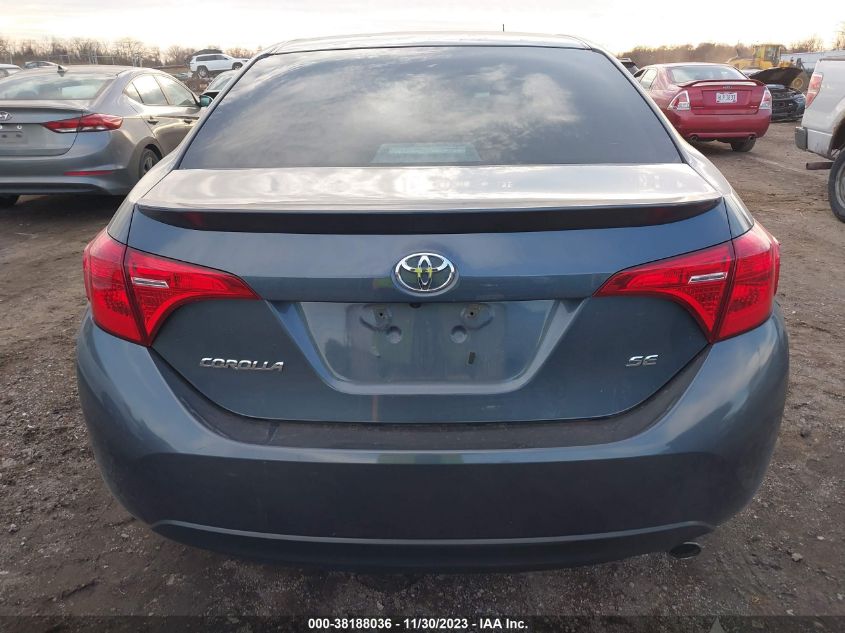 2018 TOYOTA COROLLA SE - 2T1BURHE2JC003393