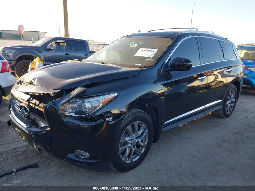 2013 INFINITI JX35 5N1AL0MN1DC343627