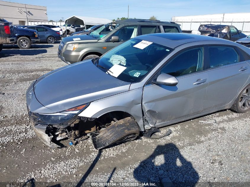 2022 HYUNDAI ELANTRA SEL - 5NPLN4AG9NH074402