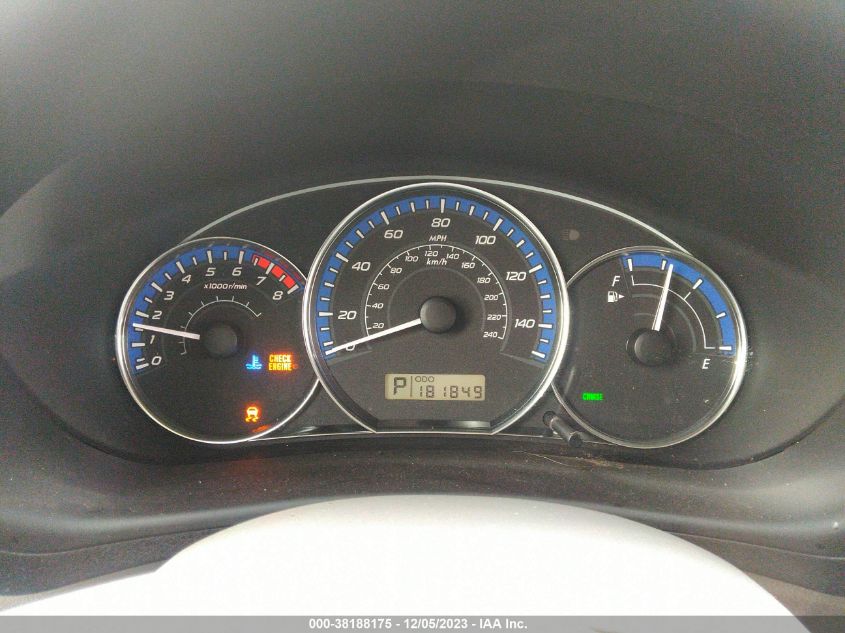 2013 SUBARU FORESTER 2.5X - JF2SHABC7DH162990