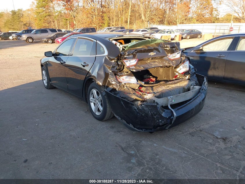 VIN 1G1ZB5STXLF009952 2020 CHEVROLET MALIBU FWD LS
