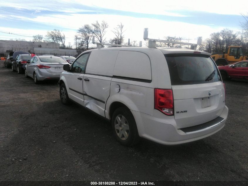 2013 RAM CARGO TRADESMAN 2C4JRGAGXDR518353