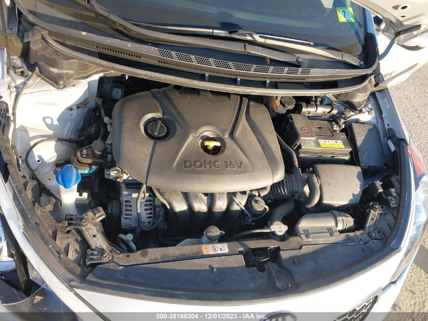 2016 KIA FORTE LX - KNAFK4A68G5549244