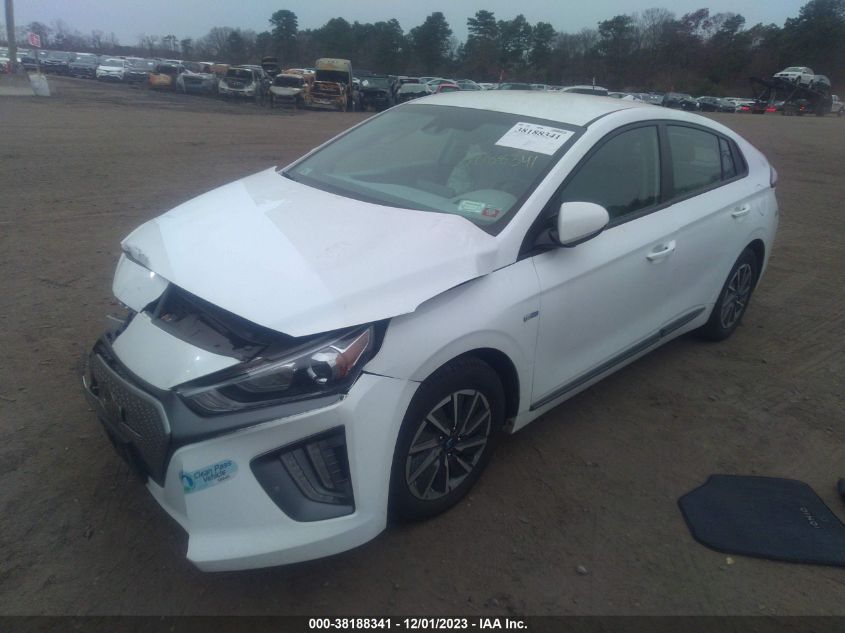 2020 HYUNDAI IONIQ ELECTRIC SE KMHC75LJ6LU071710
