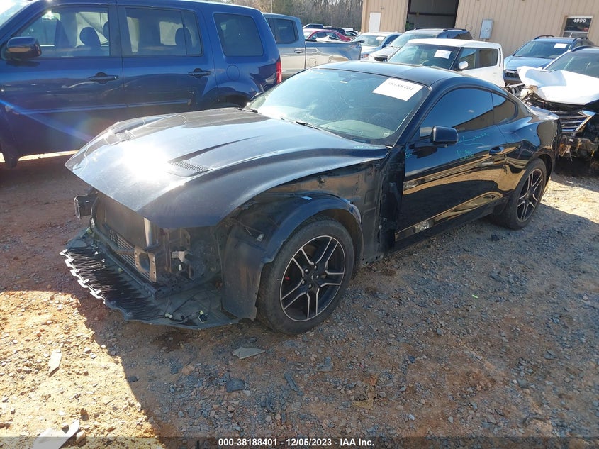 VIN 1FA6P8TH2J5166536 2018 FORD MUSTANG
