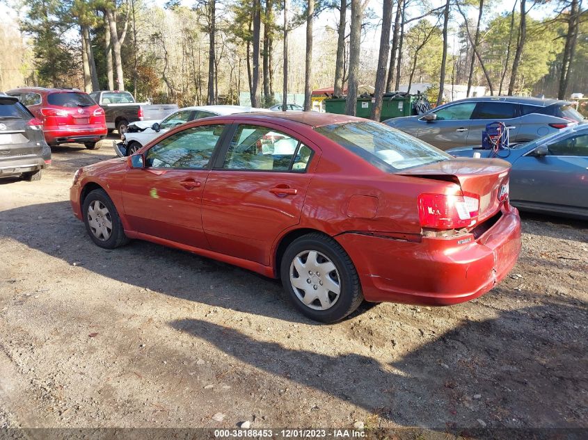 4A3AB36F19E011212 | 2009 MITSUBISHI GALANT