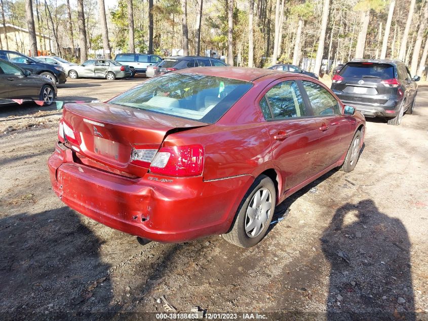 4A3AB36F19E011212 | 2009 MITSUBISHI GALANT