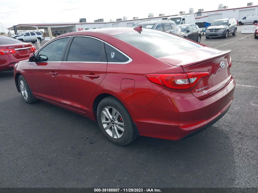 2015 HYUNDAI SONATA 2.4L SE - 5NPE24AF0FH236914