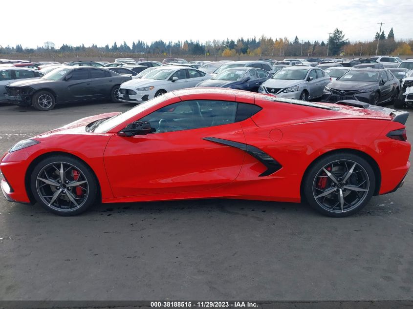 2021 CHEVROLET CORVETTE STINGRAY RWD  2LT 1G1YB2D41M5113785
