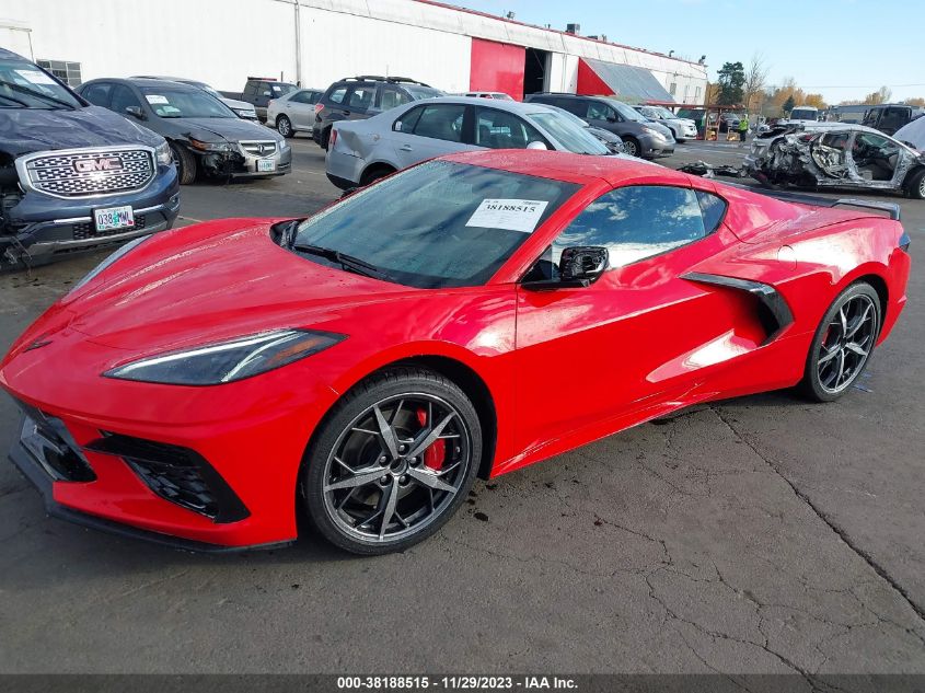 2021 CHEVROLET CORVETTE STINGRAY RWD  2LT 1G1YB2D41M5113785