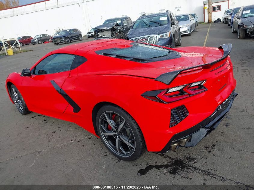 2021 CHEVROLET CORVETTE STINGRAY RWD  2LT 1G1YB2D41M5113785