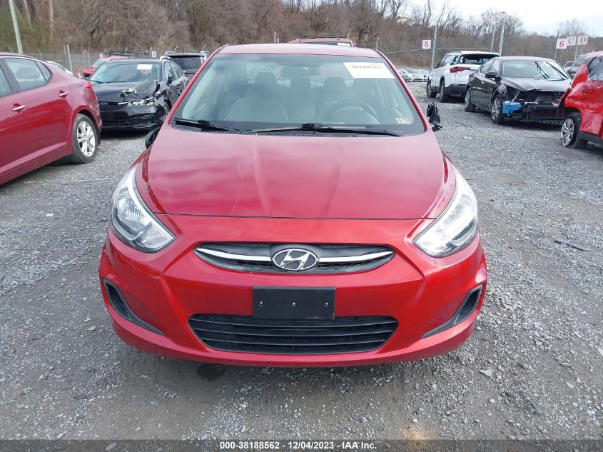 2017 HYUNDAI ACCENT SE - KMHCT4AEXHU374007