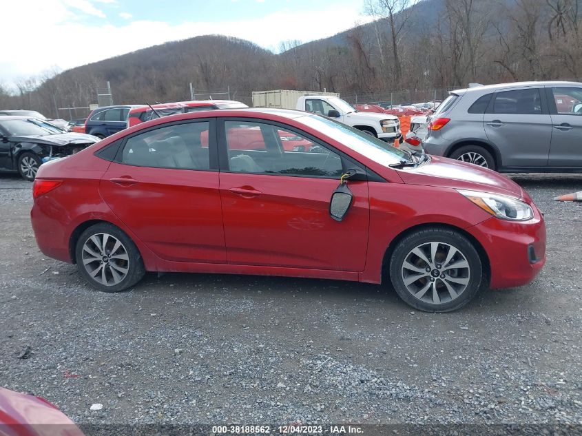 2017 HYUNDAI ACCENT SE - KMHCT4AEXHU374007