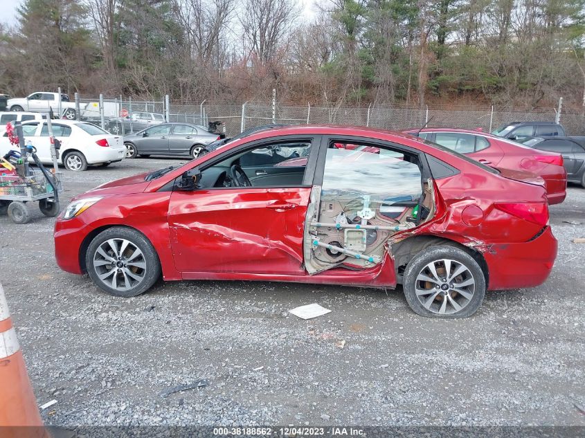 2017 HYUNDAI ACCENT SE - KMHCT4AEXHU374007