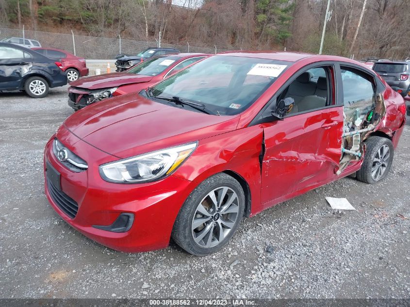 2017 HYUNDAI ACCENT SE - KMHCT4AEXHU374007